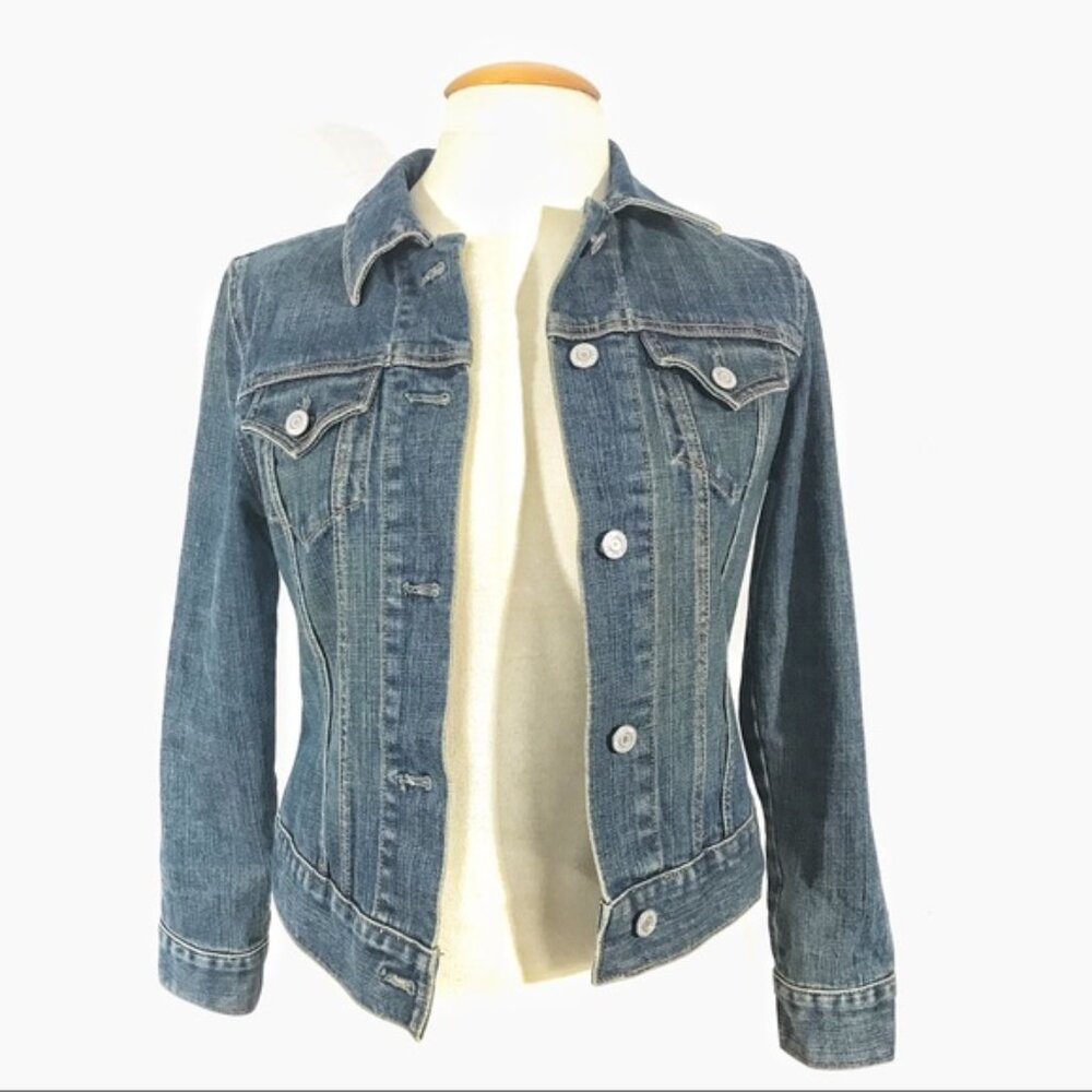 Gap stretch jean jacket Sz Xs